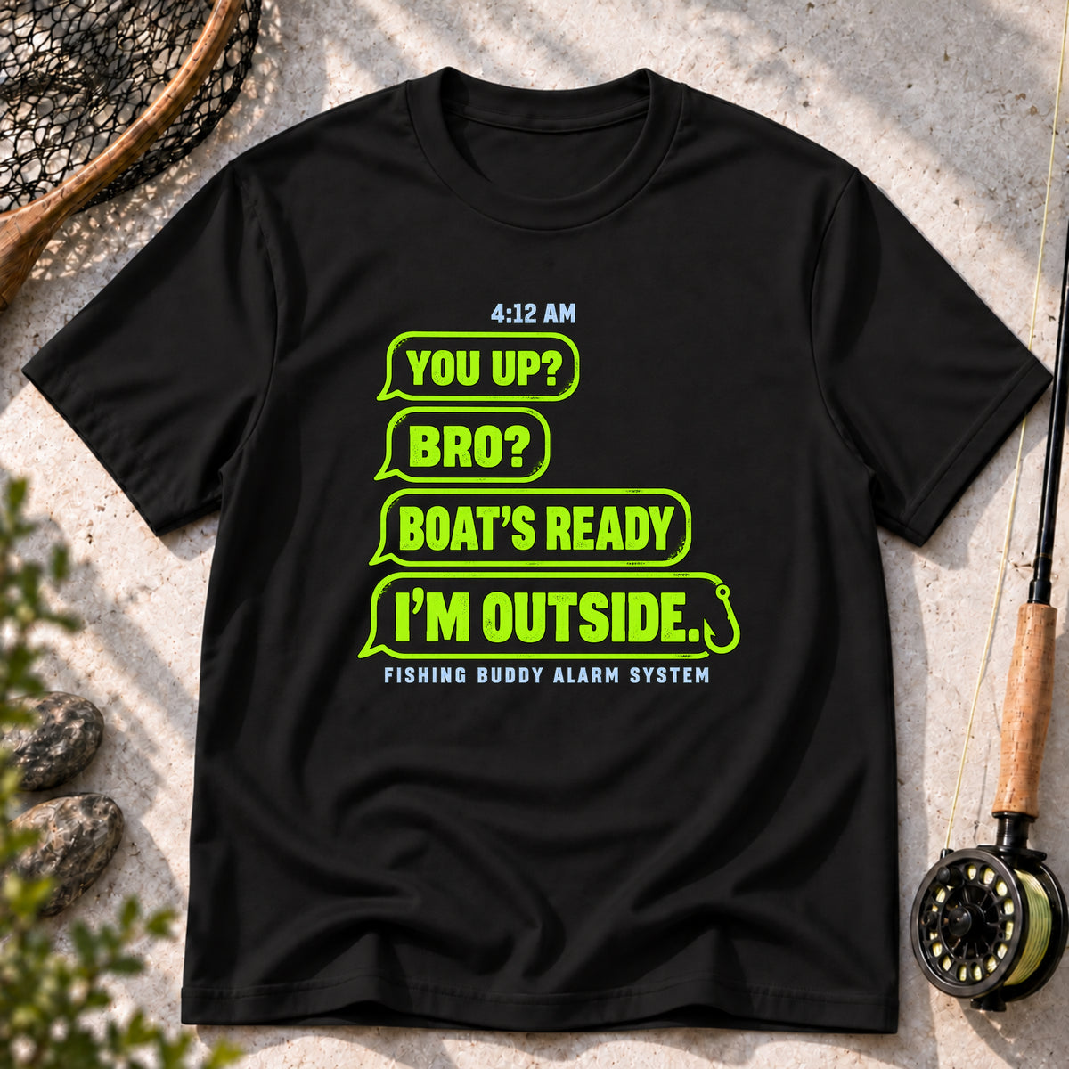Fishing Buddy Alarm T-Shirt