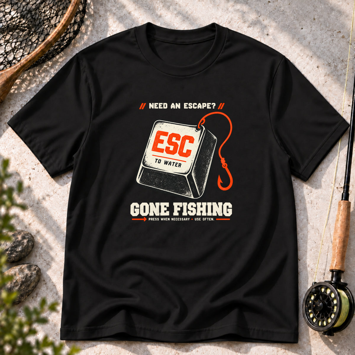 Escape to Fishing T-Shirt