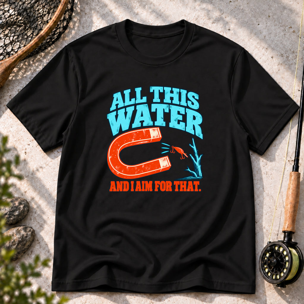 All This Water and I Aim for That T-Shirt
