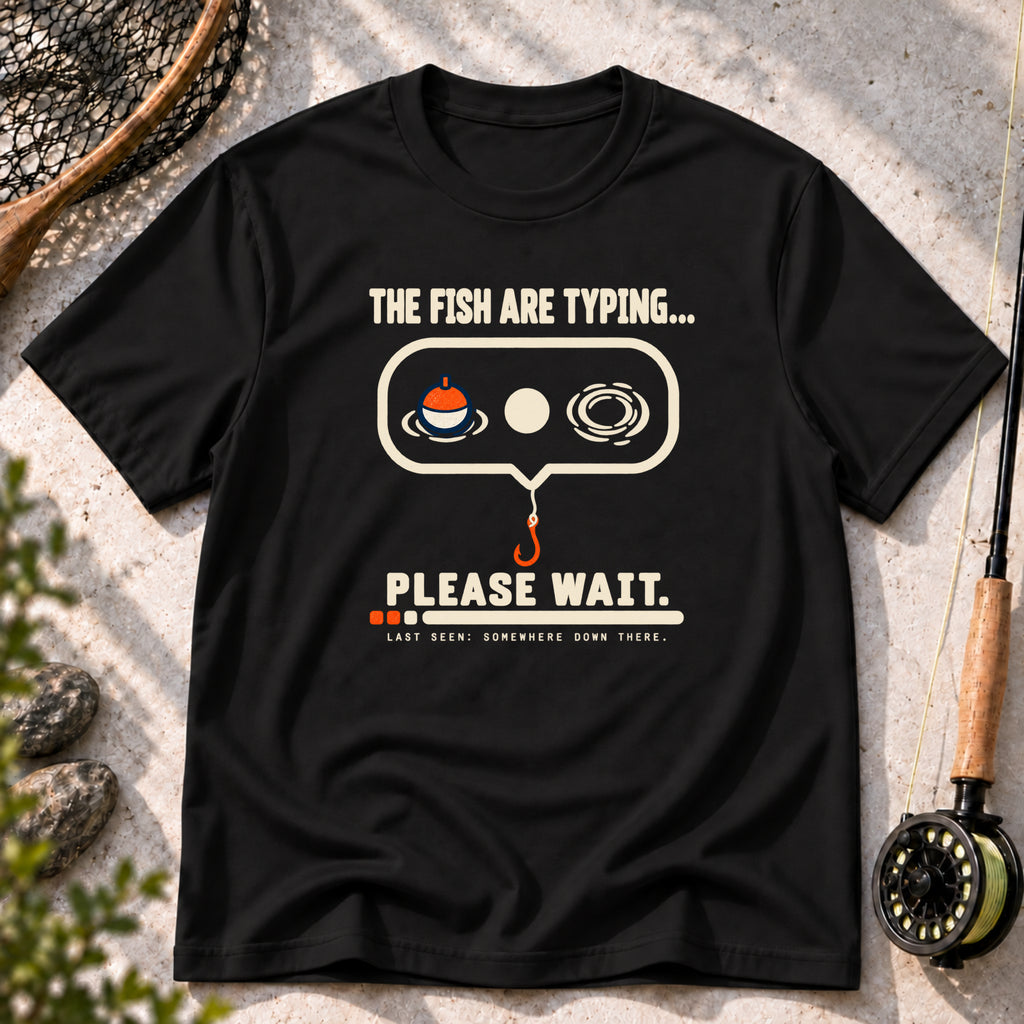 The Fish Are Typing… T-Shirt