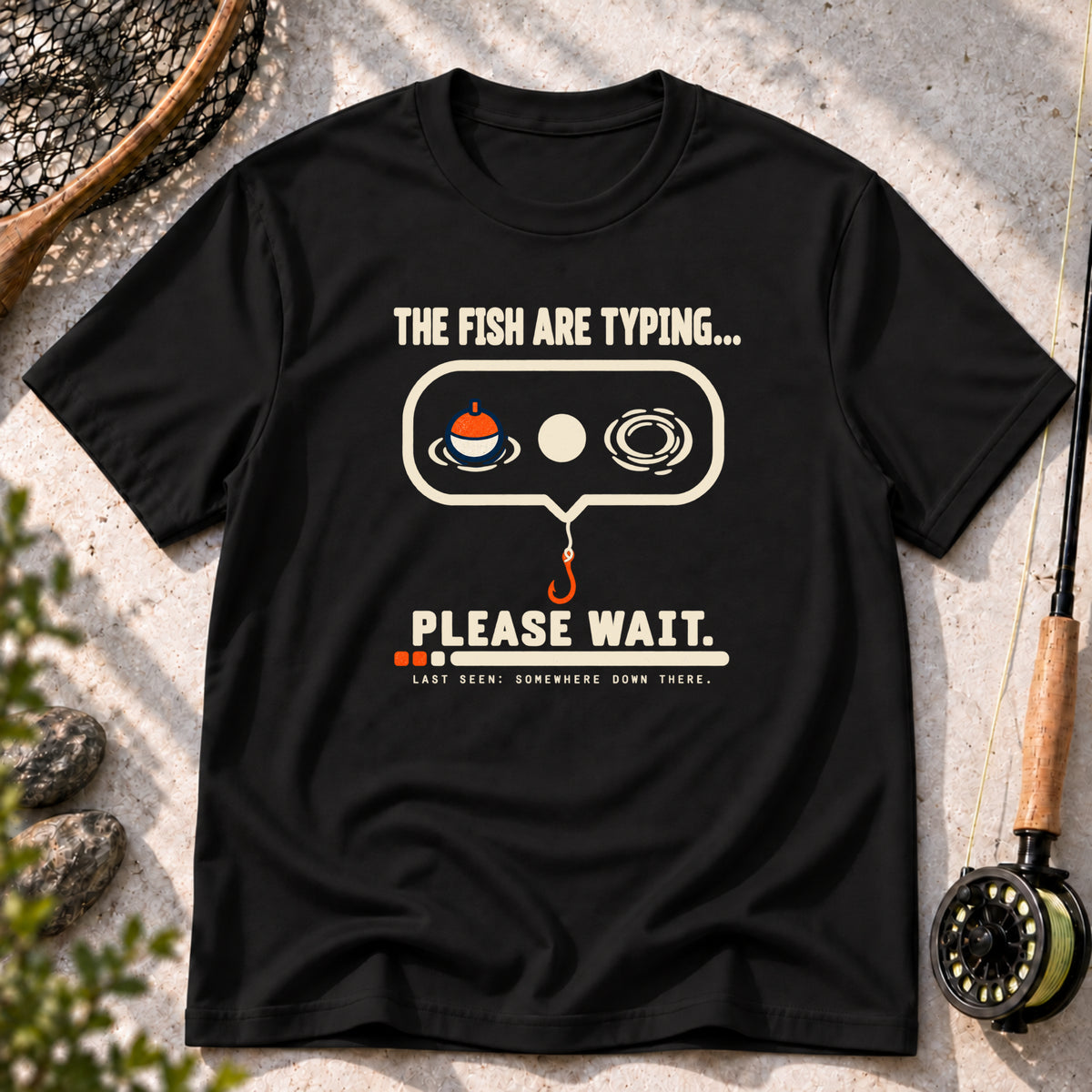 The Fish Are Typing… T-Shirt