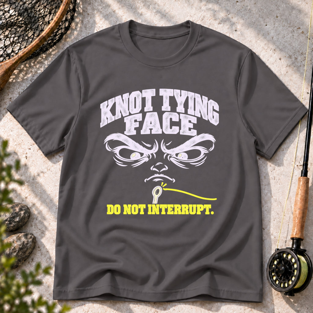Knot Tying Face T-Shirt