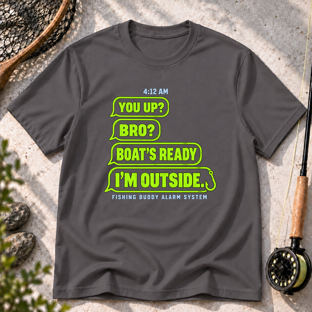 Fishing Buddy Alarm T-Shirt