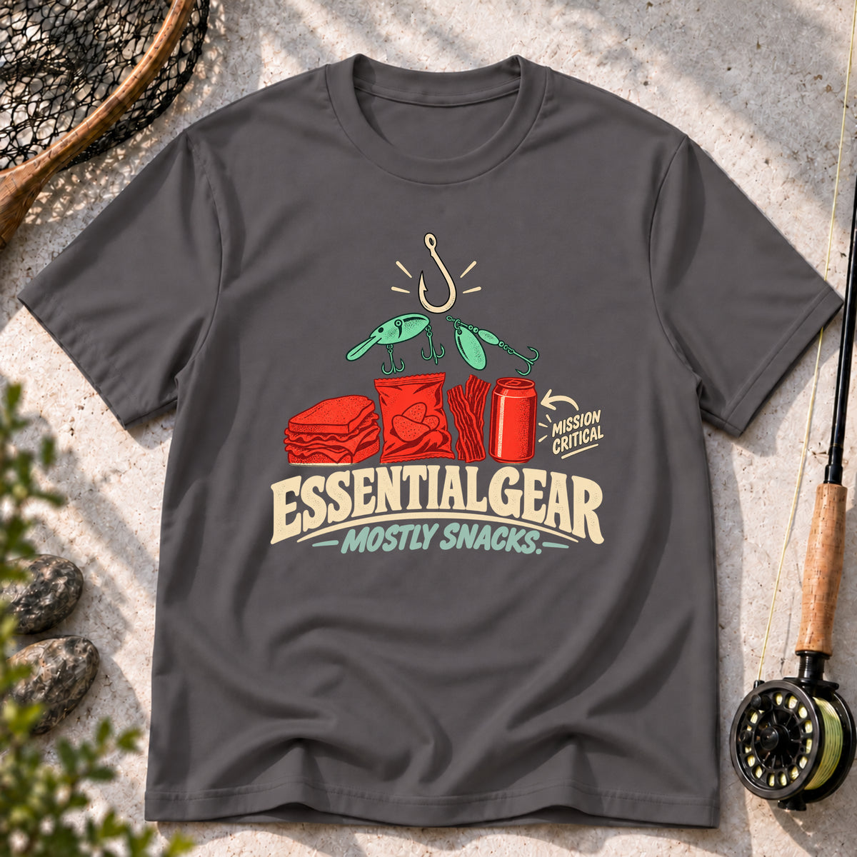 Essential Gear Mostly Snacks T-Shirt