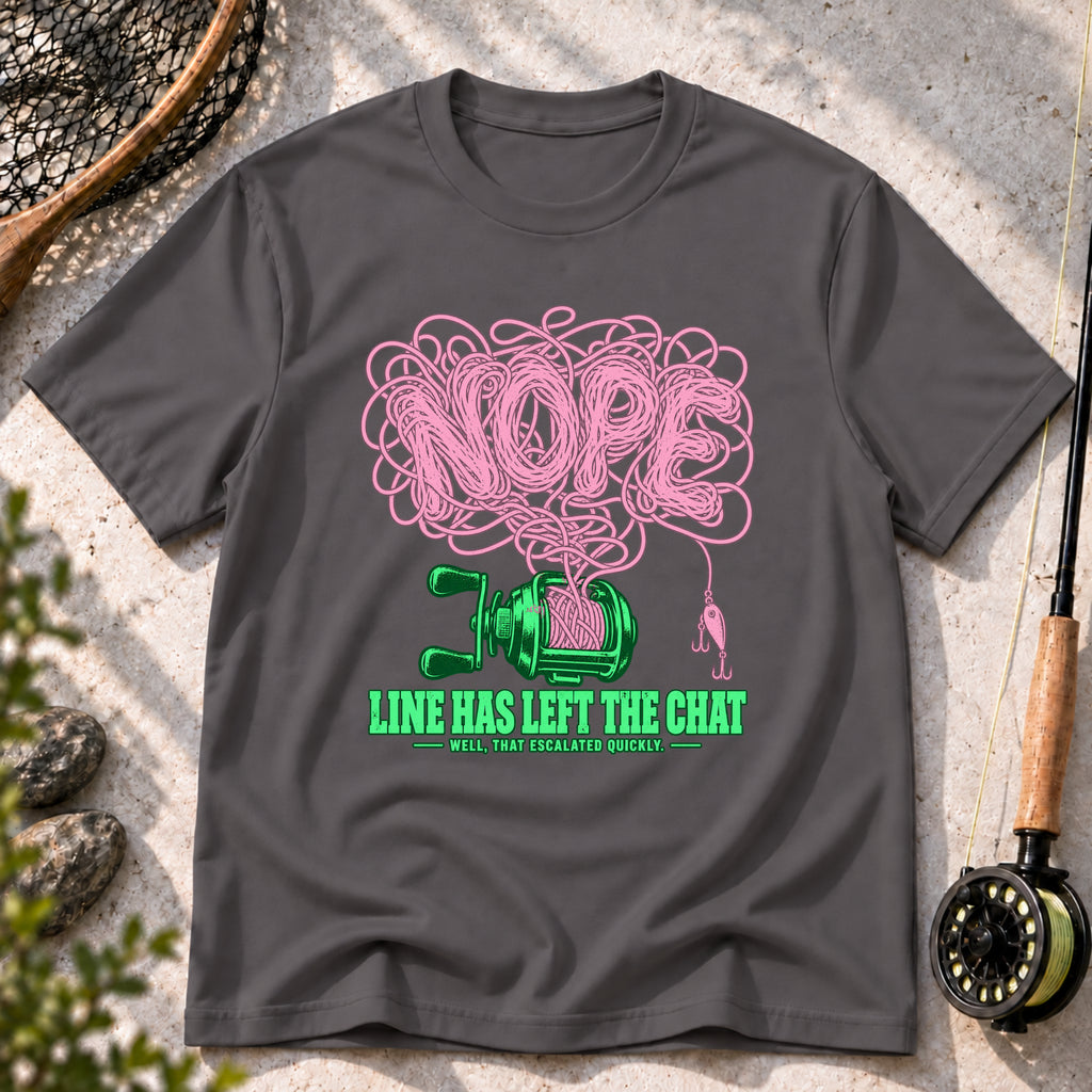 Line Has Left the Chat T-Shirt