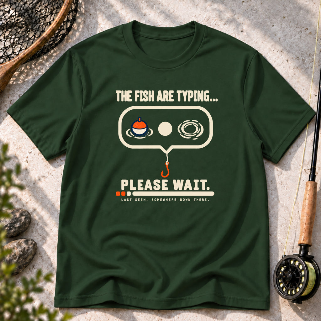 The Fish Are Typing… T-Shirt