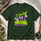 Free Lures Check the Trees T-Shirt