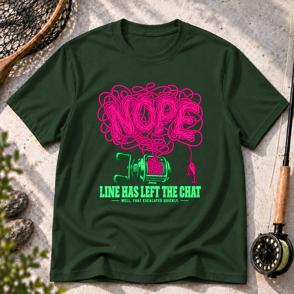 Line Has Left the Chat T-Shirt