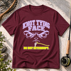 Knot Tying Face T-Shirt