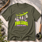 Free Lures Check the Trees T-Shirt