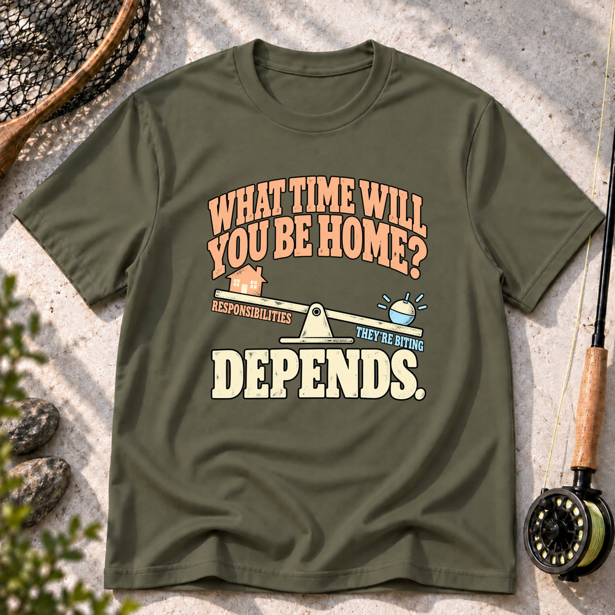 What Time Will You Be Home? T-Shirt