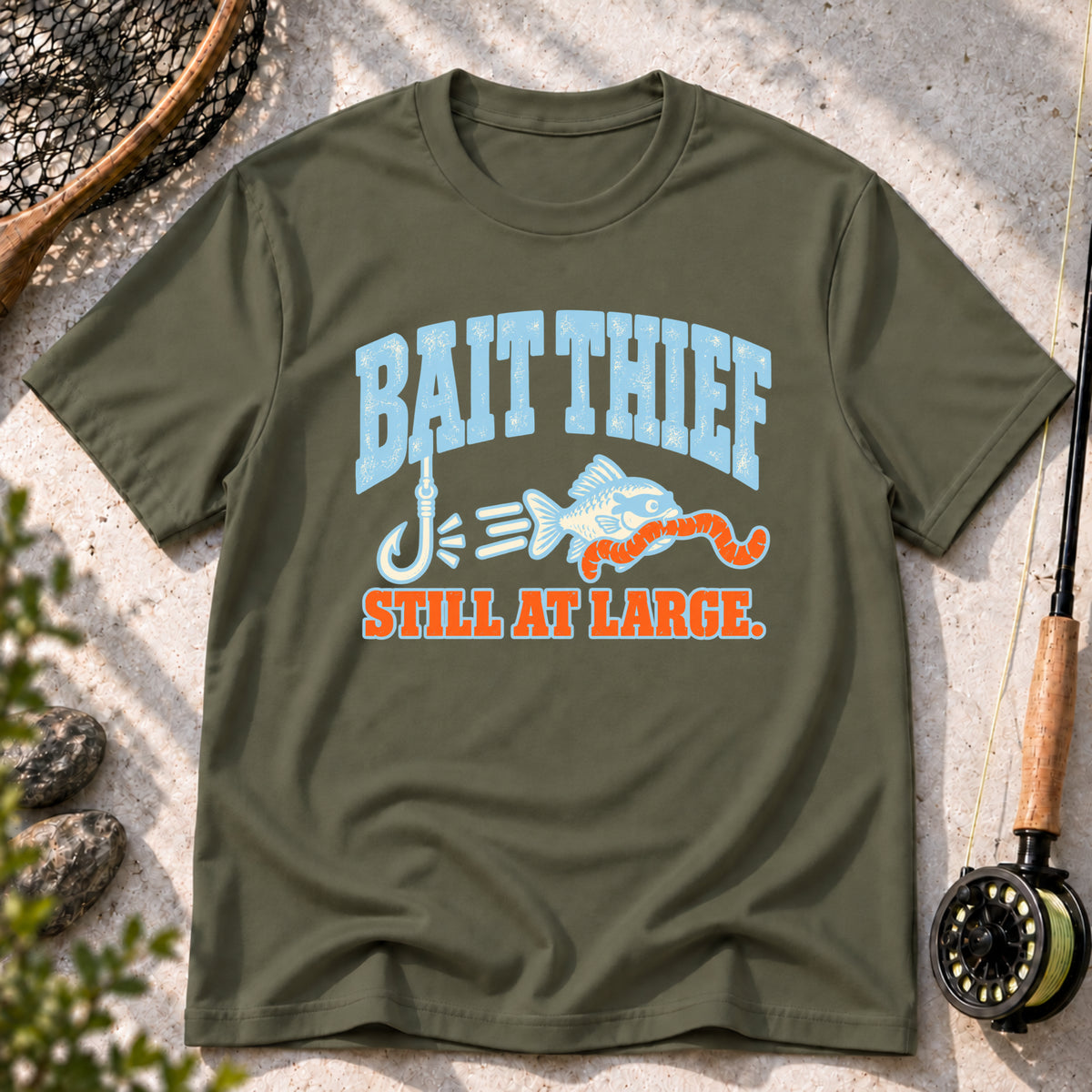 Bait Thief Still at Large T-Shirt