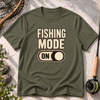 Fishing Mode On T-shirt