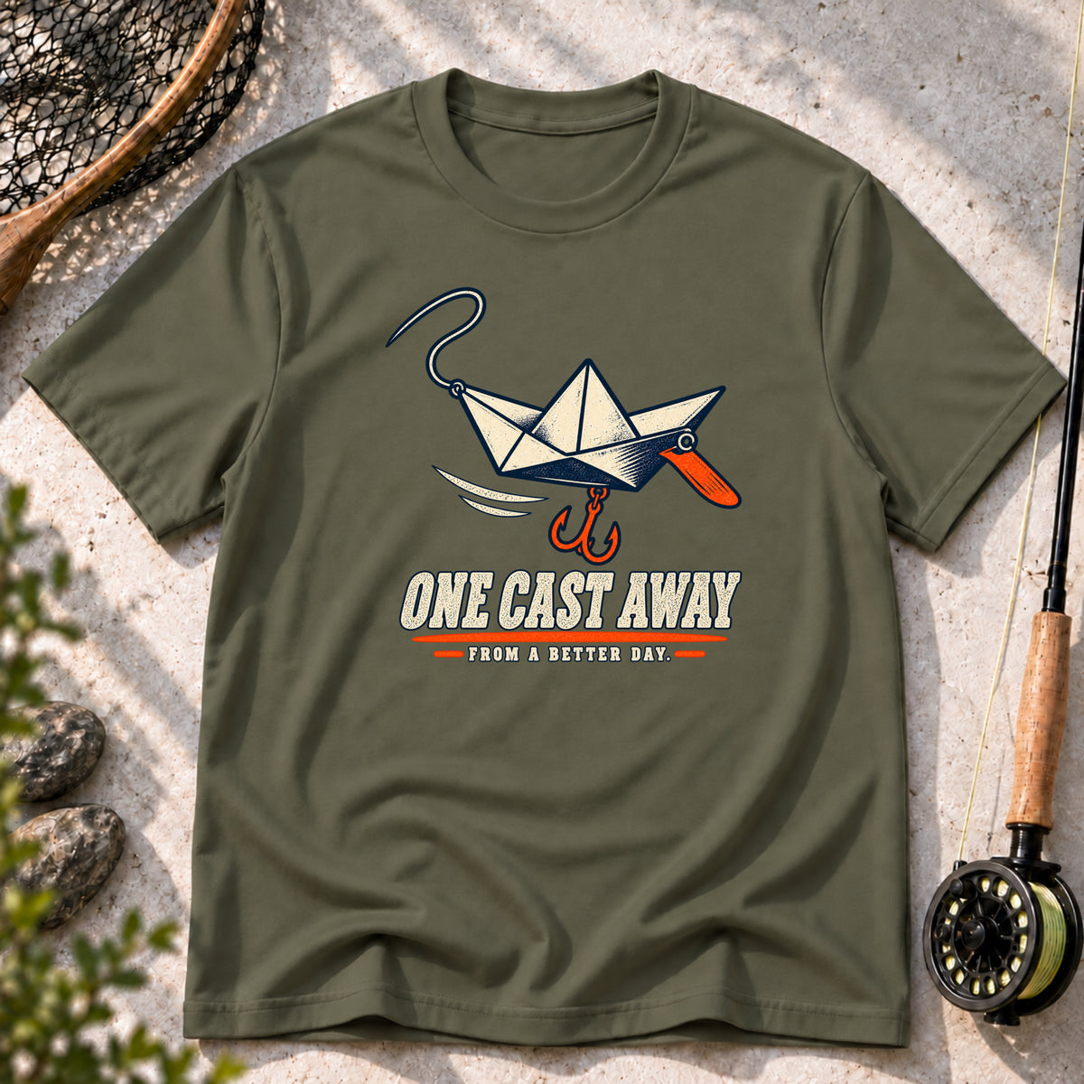 One Cast Away T-Shirt