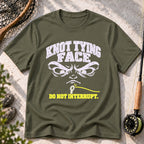 Knot Tying Face T-Shirt