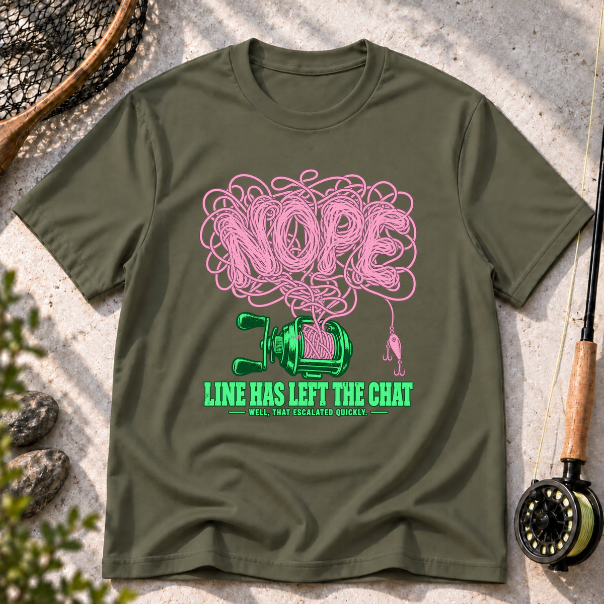 Line Has Left the Chat T-Shirt