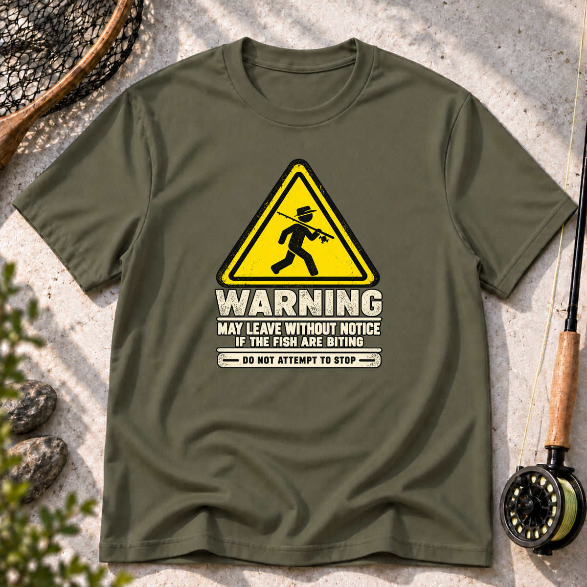 Warning: May Leave Without Notice T-Shirt