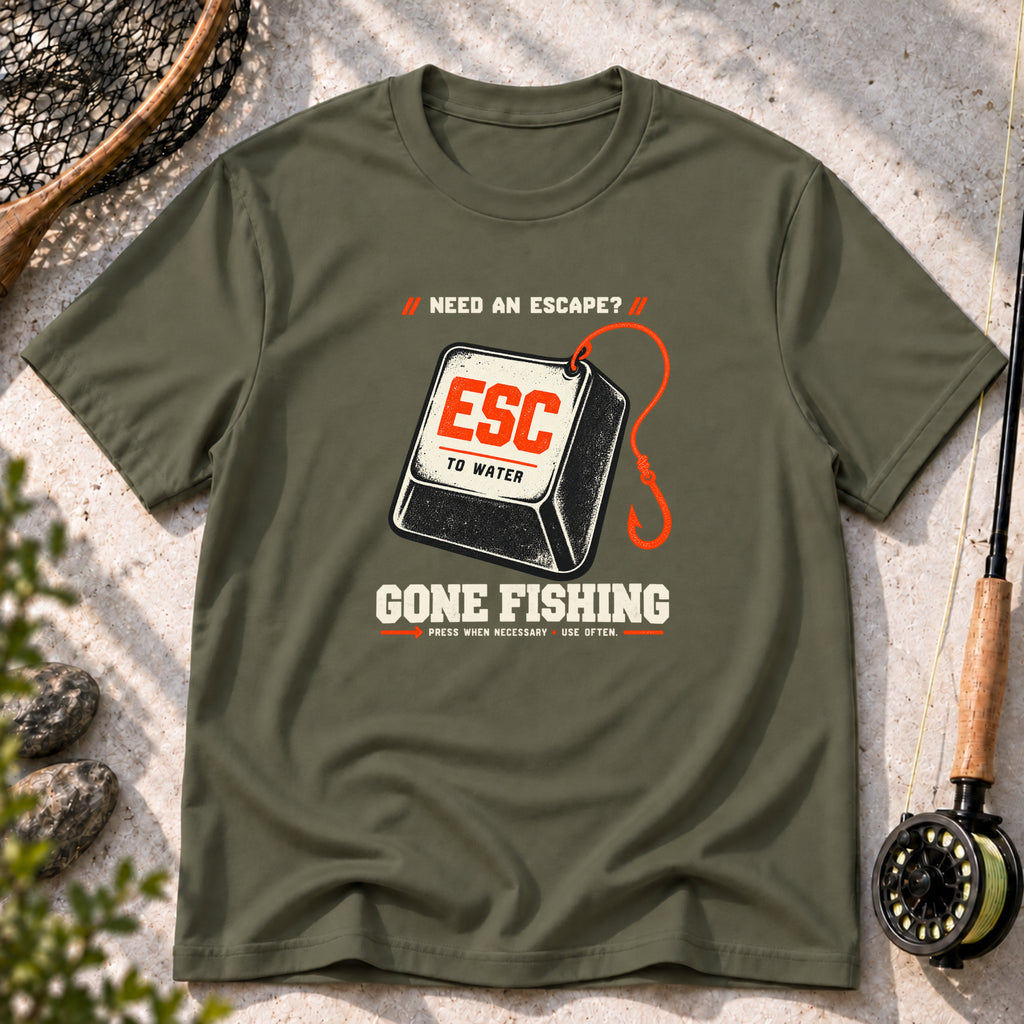 Escape to Fishing T-Shirt