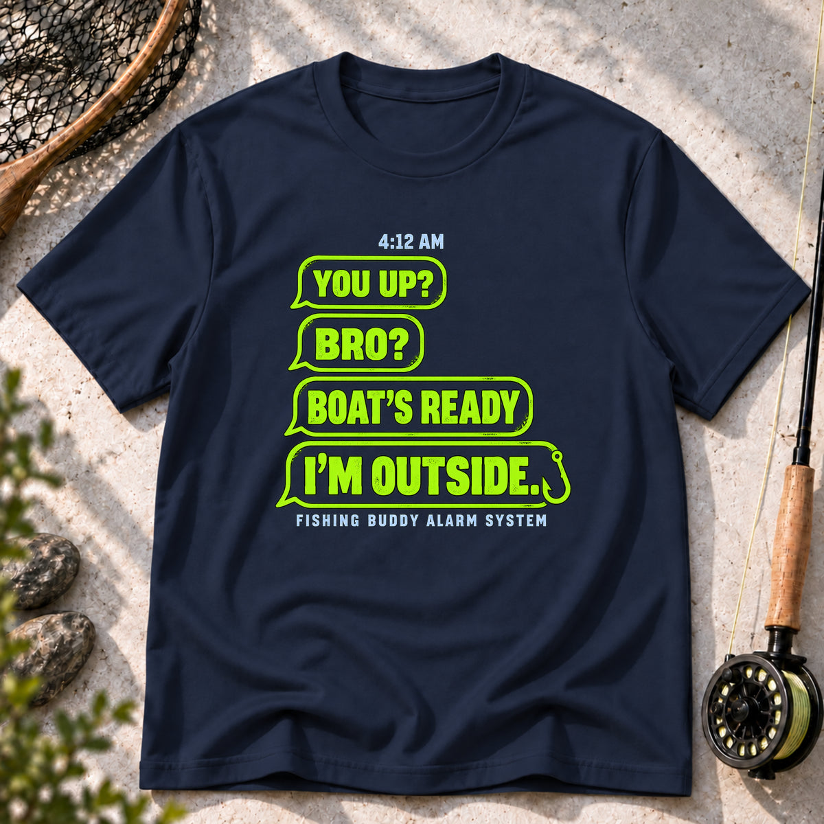 Fishing Buddy Alarm T-Shirt