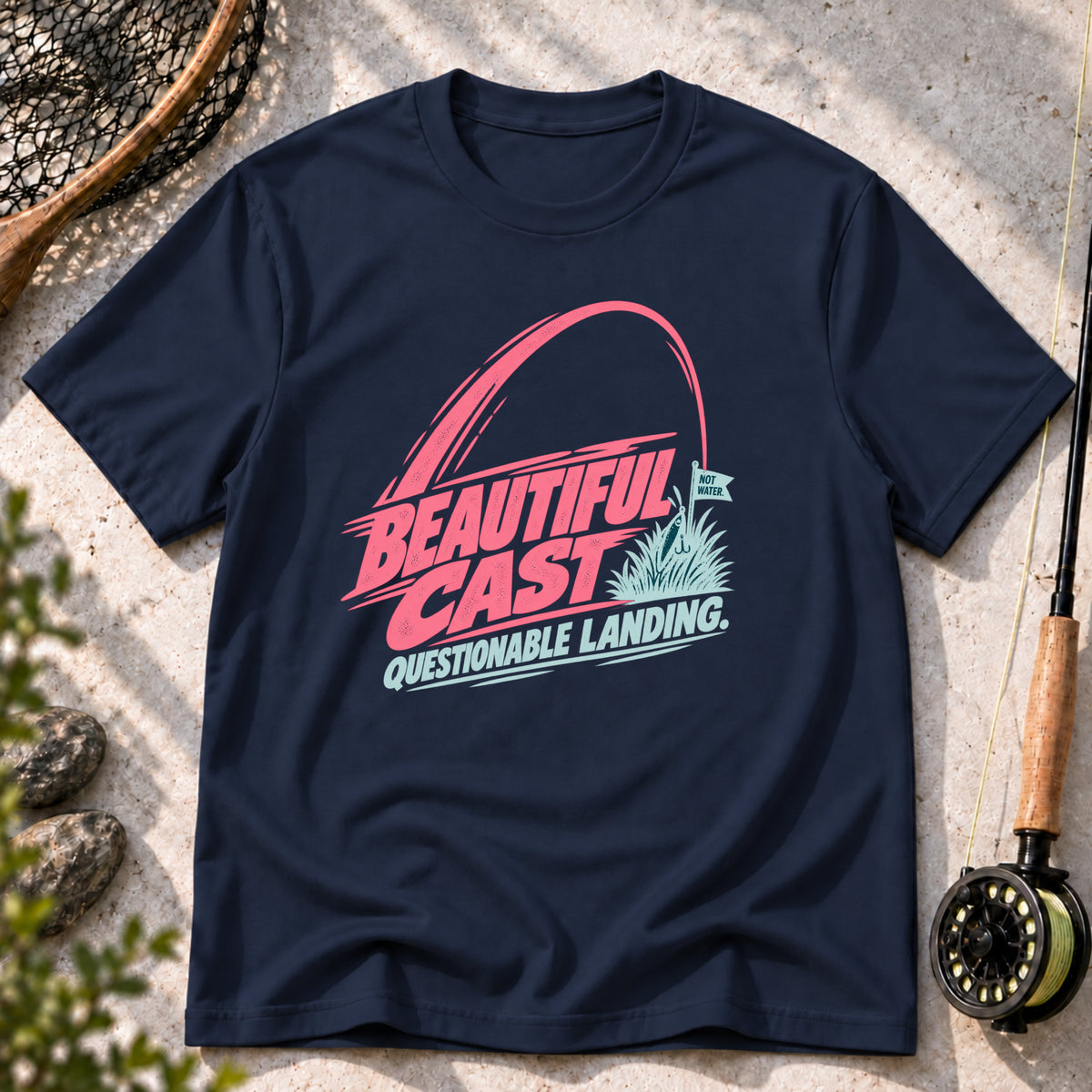 Beautiful Cast Questionable Landing T-Shirt