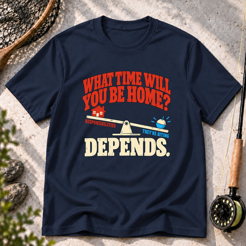 What Time Will You Be Home? T-Shirt