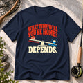 What Time Will You Be Home? T-Shirt
