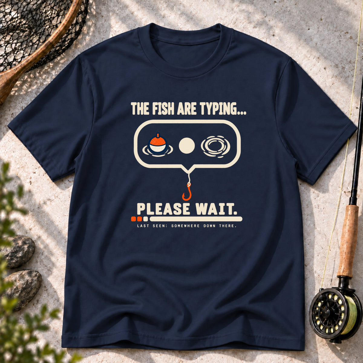 The Fish Are Typing… T-Shirt