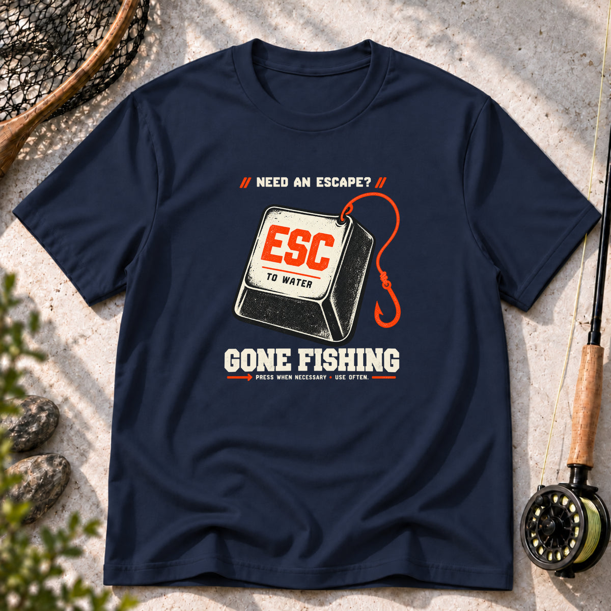 Escape to Fishing T-Shirt