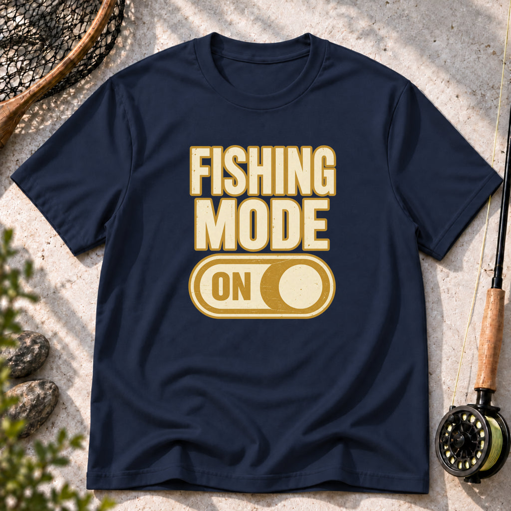 Fishing Mode On T-shirt