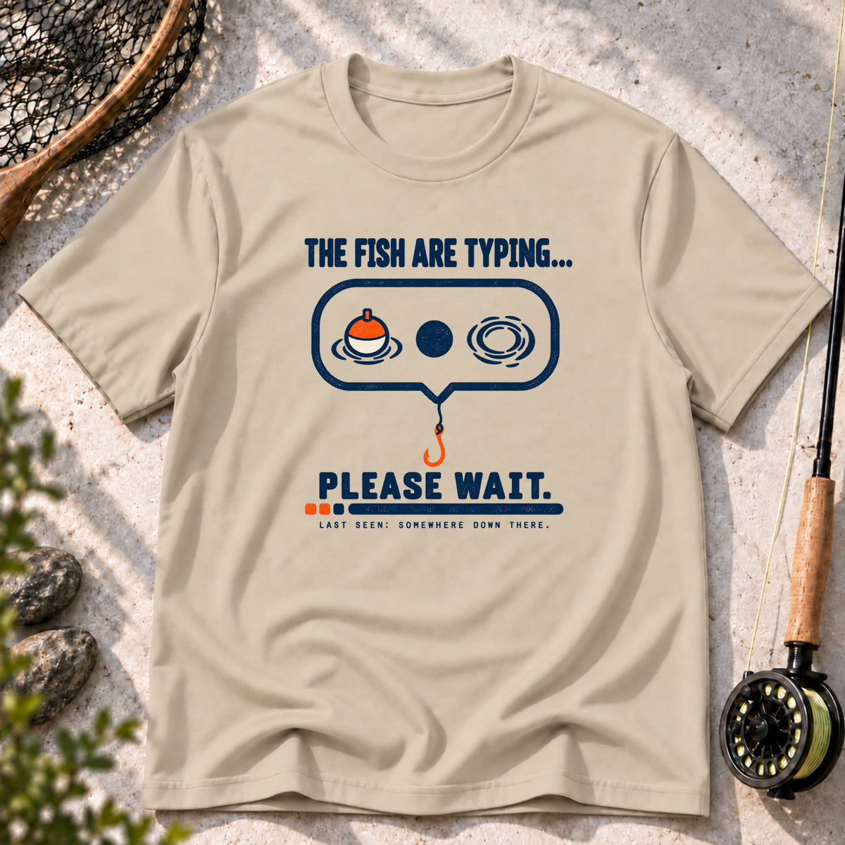 The Fish Are Typing… T-Shirt