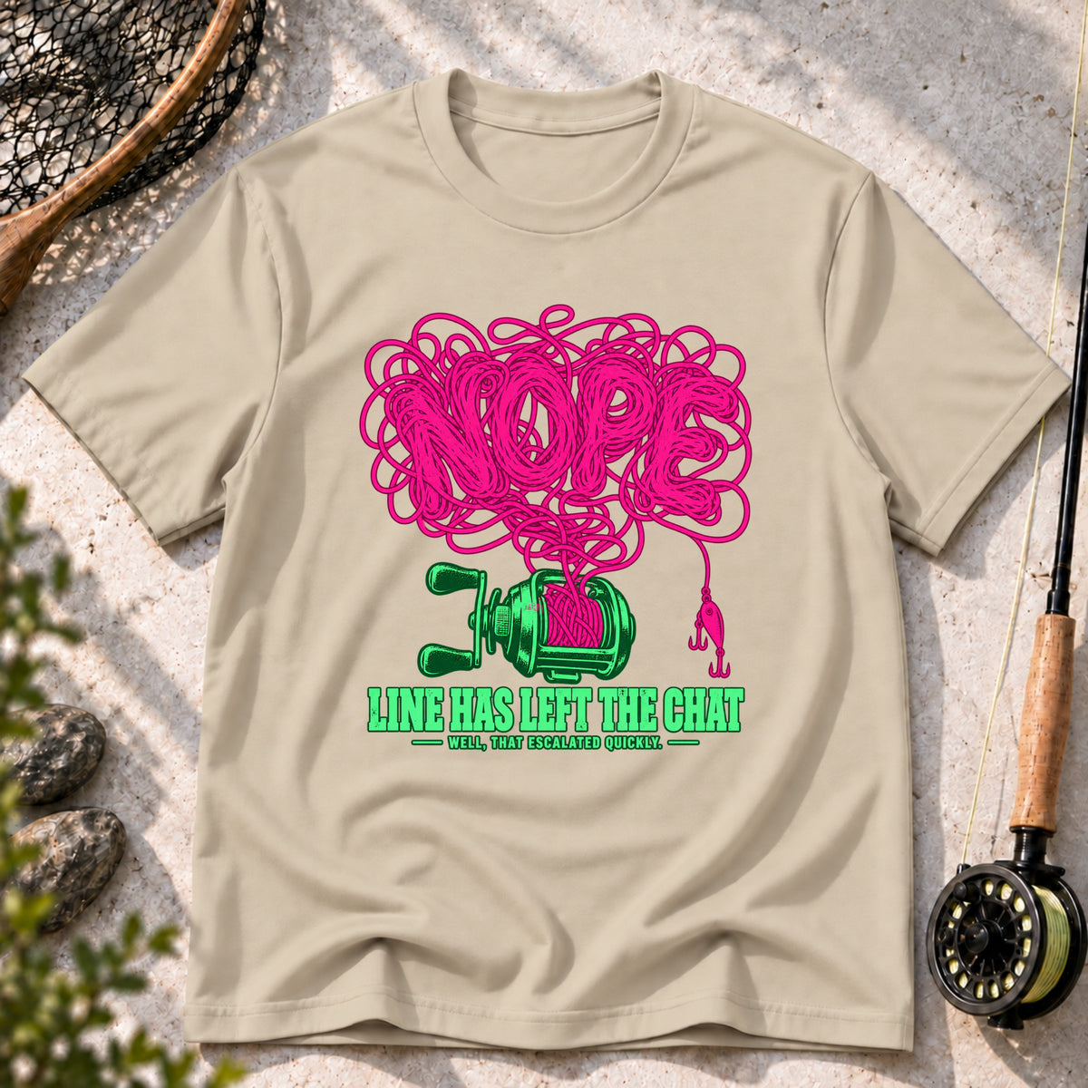 Line Has Left the Chat T-Shirt