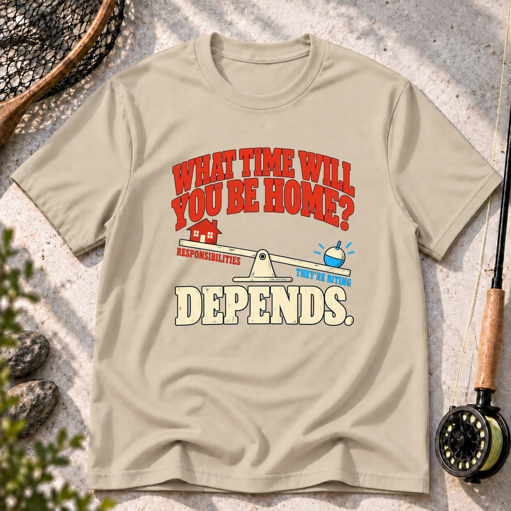 What Time Will You Be Home? T-Shirt