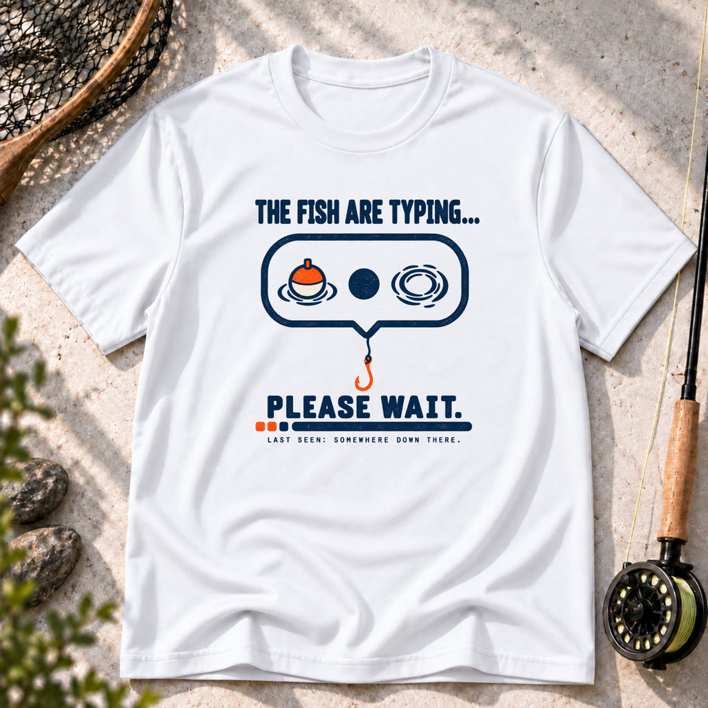 The Fish Are Typing… T-Shirt
