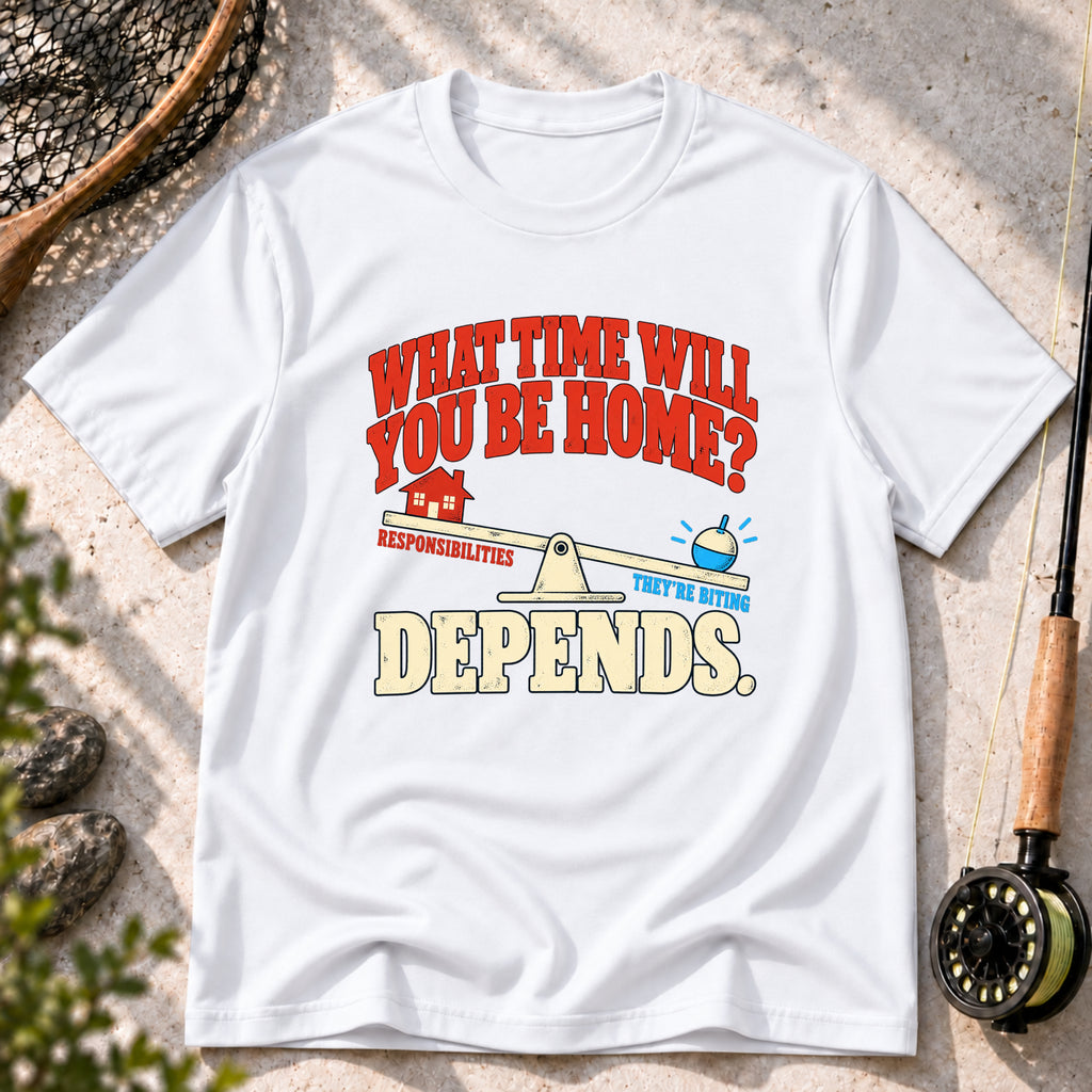 What Time Will You Be Home? T-Shirt