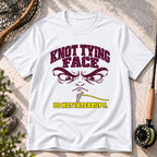Knot Tying Face T-Shirt