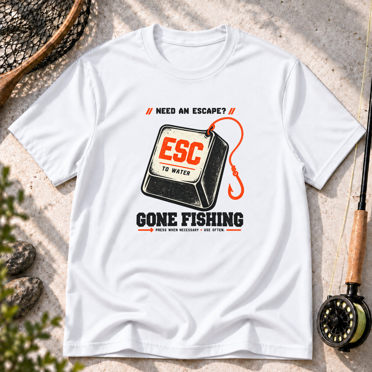Escape to Fishing T-Shirt