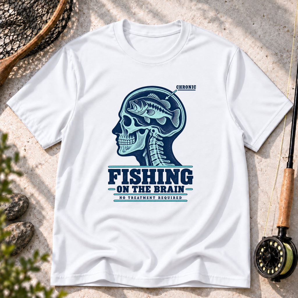 Fishing on the Brain T-Shirt